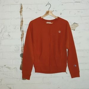 Orange Champion Sweater